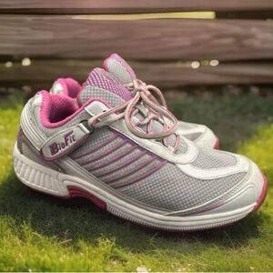 BioFit Shoes Verve 973 Womens 9.5 Pink Lilac Orthotic Sneakers